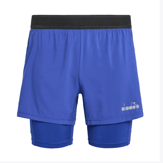 DIADORA - SHORT DOUBLE LAYER HOMME