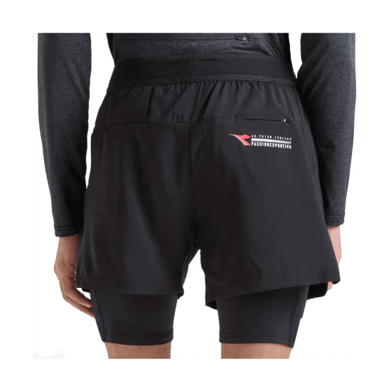 DIADORA - SHORT DOUBLE LAYER HOMME