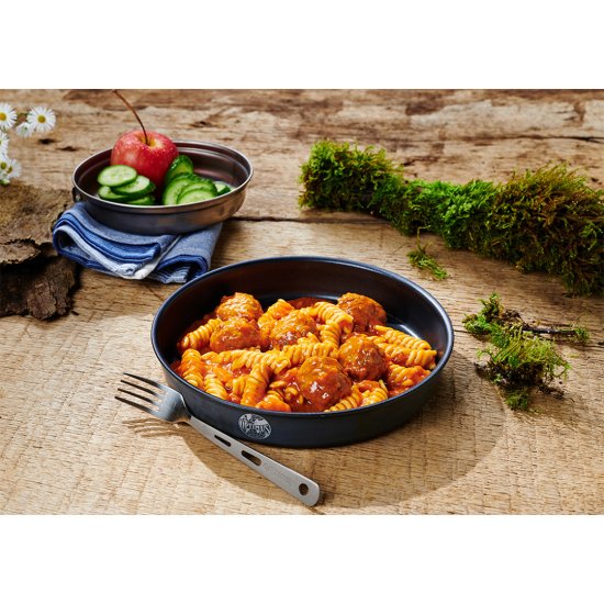 TREK N EAT - PLAT STÉRILISÉ BOULETTES DE VIANDE SAUCE TOMATE ET PÂTES