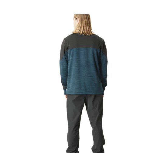 PICTURE - POLAIRE LOKKA GRID 1/4 ZIP HOMME
