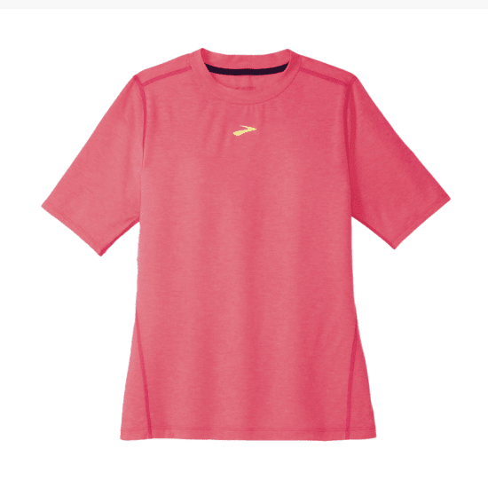 BROOKS - T-SHIRT MANCHES COURTES HIGH POINT FEMME