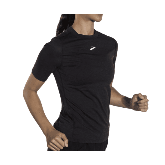 BROOKS - T-SHIRT MANCHES COURTES HIGH POINT FEMME