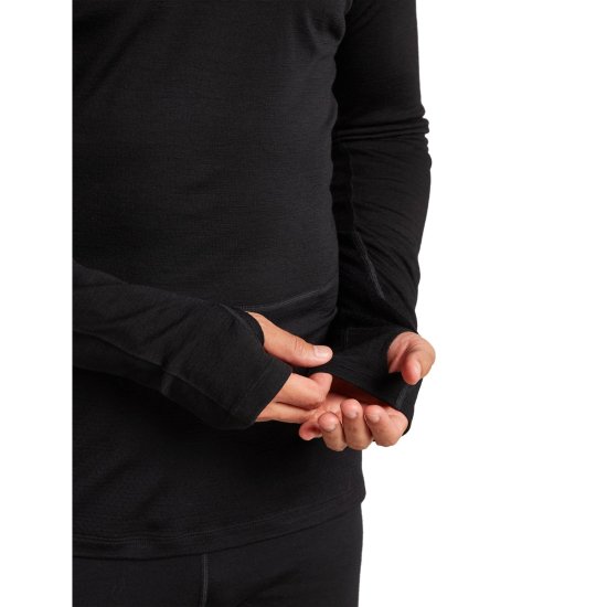 ICEBREAKER - SOUS-COUCHE MERINO ZONEKNIT COL ROND 200 HOMME
