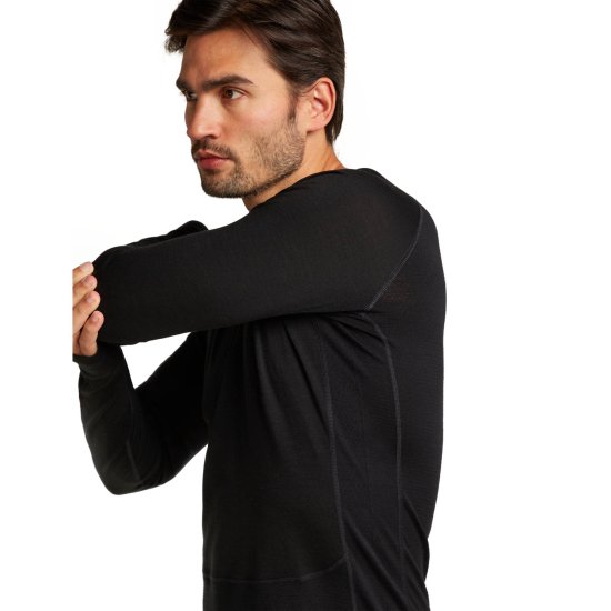 ICEBREAKER - SOUS-COUCHE MERINO ZONEKNIT COL ROND 200 HOMME