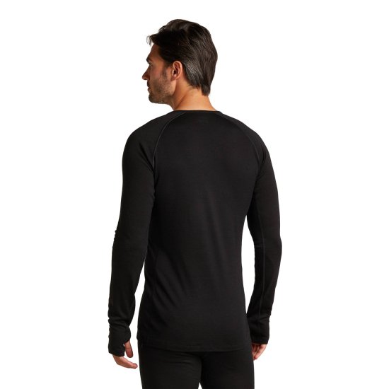 ICEBREAKER - SOUS-COUCHE MERINO ZONEKNIT COL ROND 200 HOMME