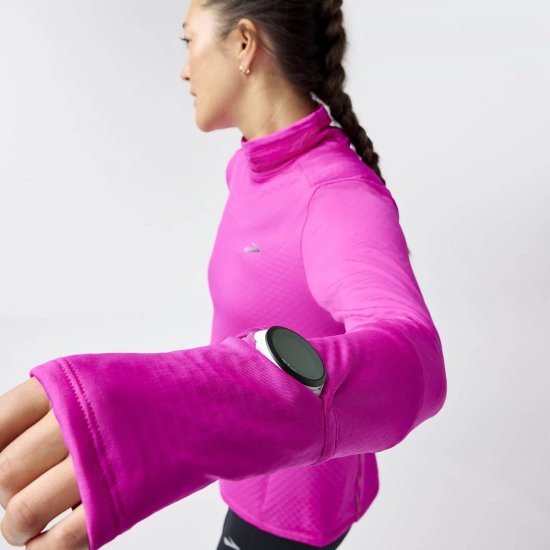 BROOKS - T-shirt manches longues Notch Thermal 3.0 femme