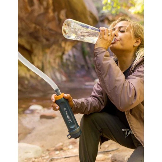 LIFESTRAW - POCHE À EAU FILTRANTE PEAK SERIES GRAVITY AVEC ÉLIMINATION DES VIRUS