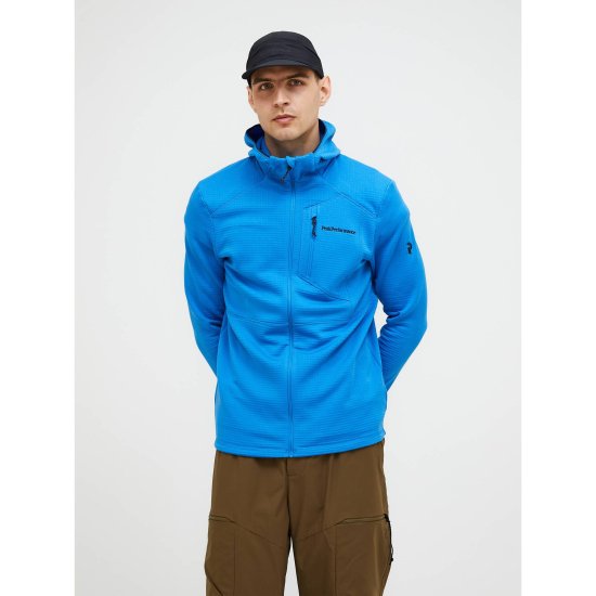 PEAK PERFORMANCE - Polaire Trail Polartec Zip Hoody homme
