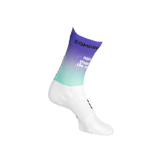 COMPRESSPORT - Chaussettes hautes Pro Racing v4.0 Run Marathon Nantes