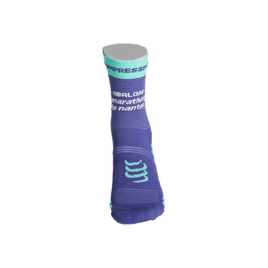 COMPRESSPORT - Chaussettes hautes Pro Racing v4.0 Run Marathon Nantes