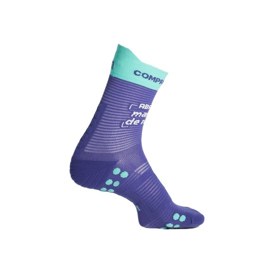 COMPRESSPORT - Chaussettes hautes Pro Racing v4.0 Run Marathon Nantes