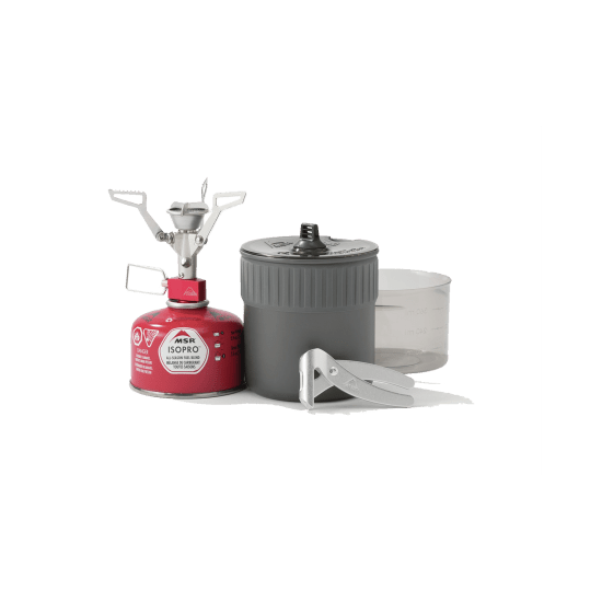 MSR - KIT RECHAUD + GAZ POCKETROCKET 2 MINI STOVE