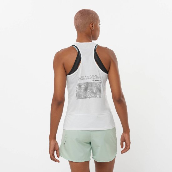 SALOMON - Débardeur Cross Run Graphic femme