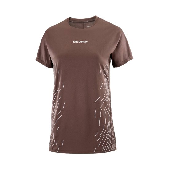 SALOMON - T-SHIRT SENSE AERO GFX FEMME