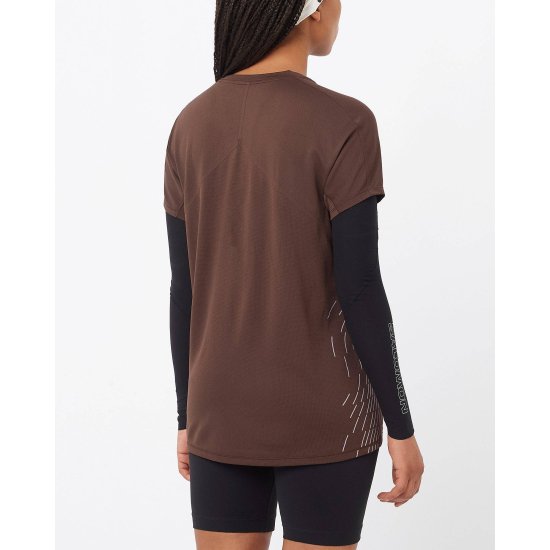 SALOMON - T-SHIRT SENSE AERO GFX FEMME