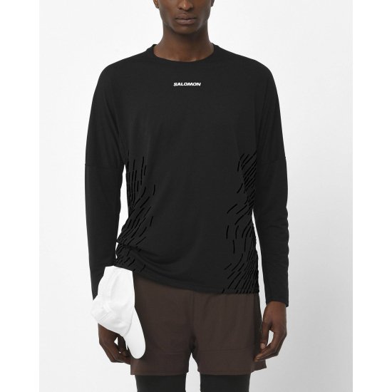SALOMON - T-SHIRT MANCHES LONGUES SENSE AERO GFX HOMME