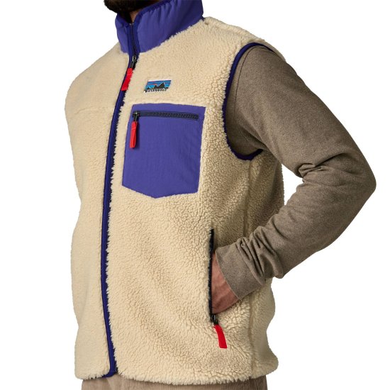 PATAGONIA - POLAIRE SANS MANCHE CLASSIC RETRO-X HOMME