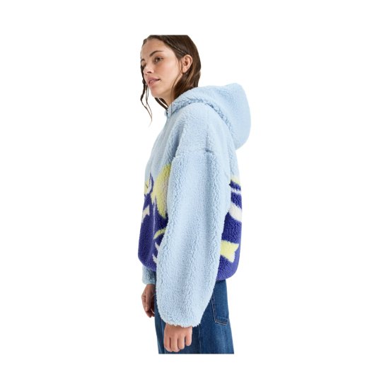 ROXY - Polaire à capuche Chloe Kim Print femme