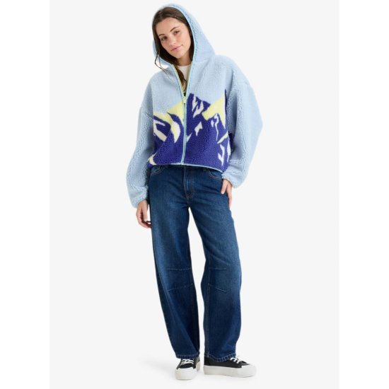 ROXY - Polaire à capuche Chloe Kim Print femme