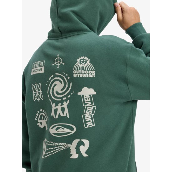QUIKSILVER - Sweat à capuche Salt Water Graphic homme
