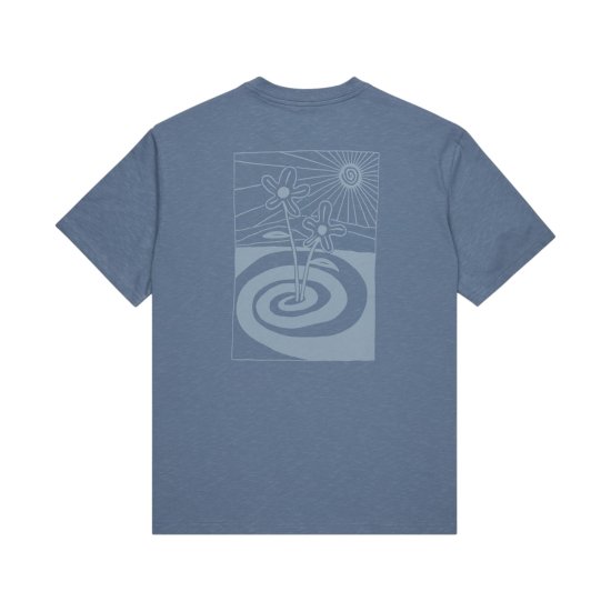 QUIKSILVER - T-SHIRT CL SKIPPING STONES HOMME