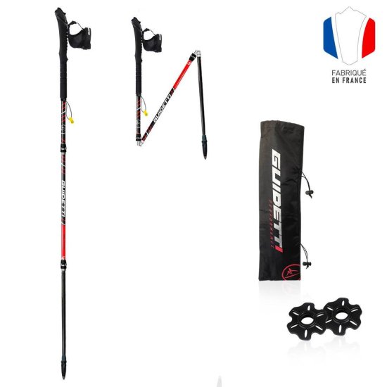 Guidetti - BÂTONS DE TRAIL SILVER NÉO
