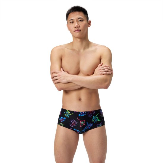 SPEEDO - Maillot de bain Eco+ ML Print 13.5 cm Brief homme