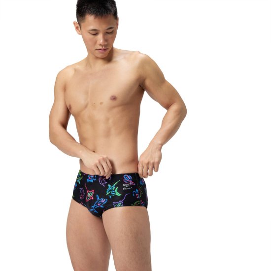 SPEEDO - Maillot de bain Eco+ ML Print 13.5 cm Brief homme