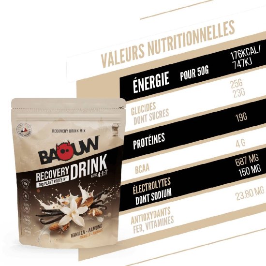 BAOUW - BOISSON PROTÉINÉE RECOVERY DRINK