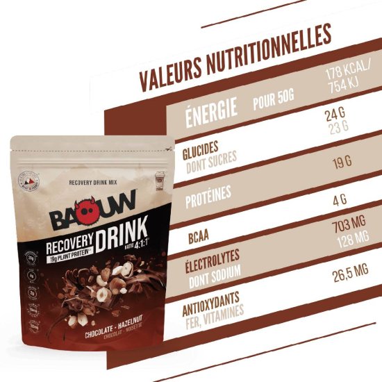 BAOUW - BOISSON PROTÉINÉE RECOVERY DRINK