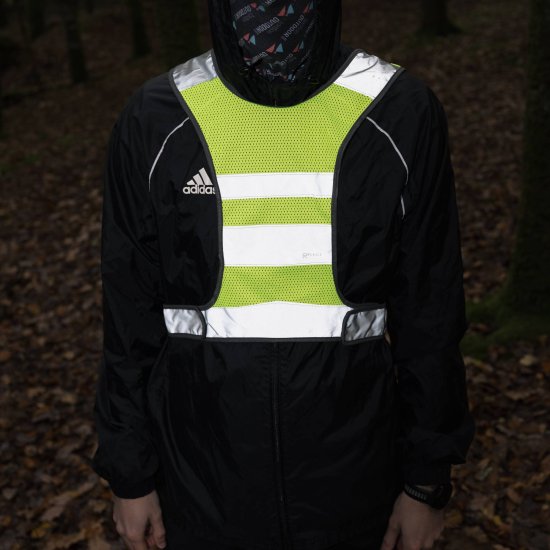 ADDONE - Gilet riflettente giallo Neo