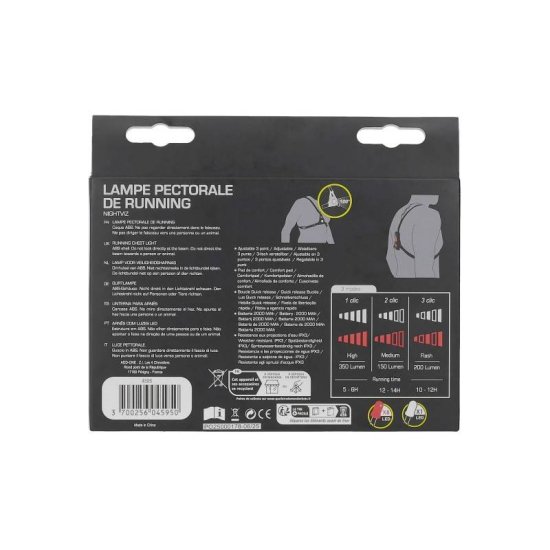 ADDONE - Lampe pectorale Nightviz