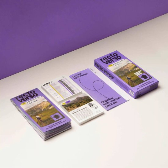 RECTO VERSO - Coffret 100 aventures à vélo en France
