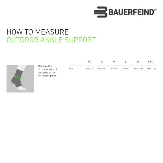 Bauerfeind - Chevillère Outdoor Ankle Support