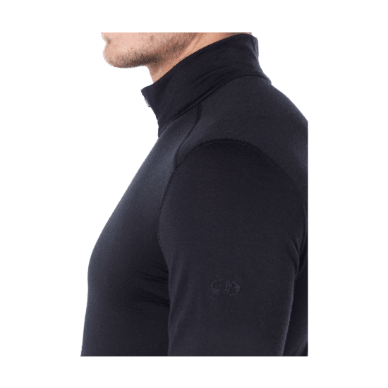 ICEBREAKER - T-SHIRT MANCHES LONGUES 200 OASIS DEMI ZIP HOMME