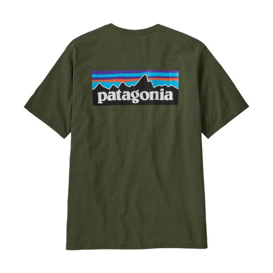 PATAGONIA - T-SHIRT MANCHES COURTES P-6 LOGO RESPONSIBILI-TEE HOMME