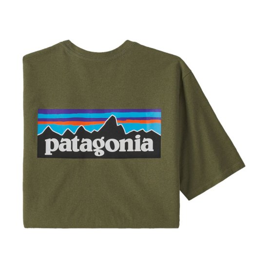 PATAGONIA - T-SHIRT MANCHES COURTES P-6 LOGO RESPONSIBILI-TEE HOMME