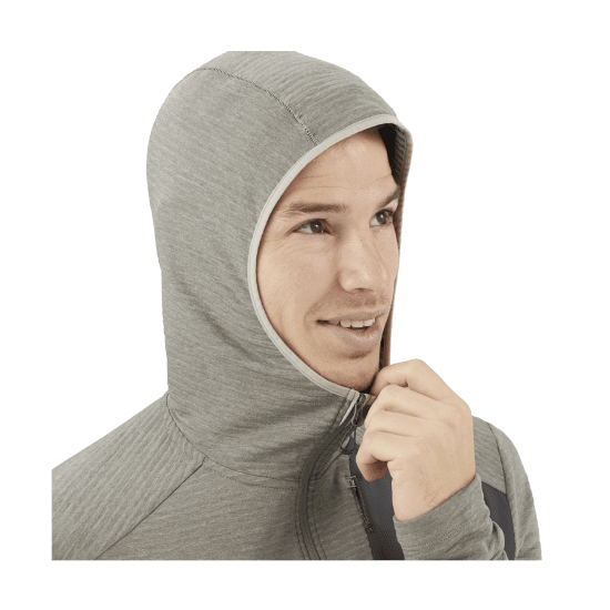 SALOMON - POLAIRE ESSENTIAL LIGHTWARM HOODED HOMME