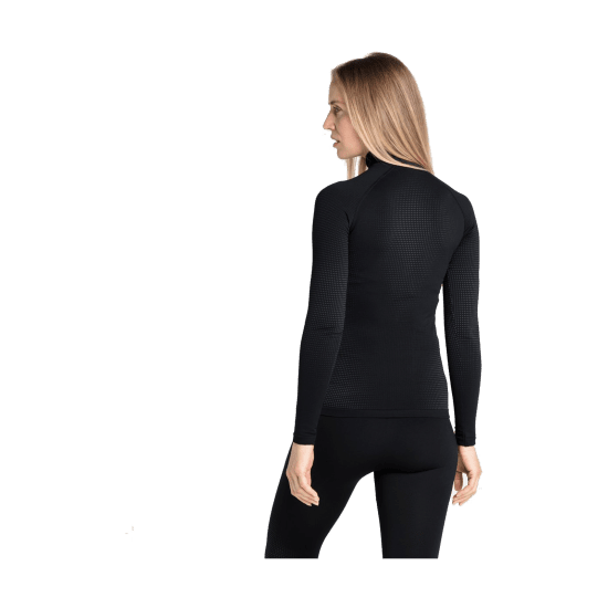 ODLO - SOUS-COUCHE TOP TURTLE COL DEMI-ZIP FEMME