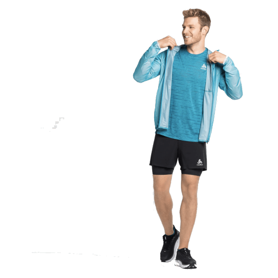 ODLO - SHORT 2 EN 1 ZEROWEIGHT 5 HOMME