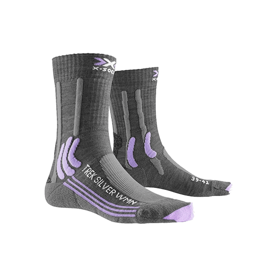X-SOCKS - CHAUSSETTES TREK SILVER FEMME