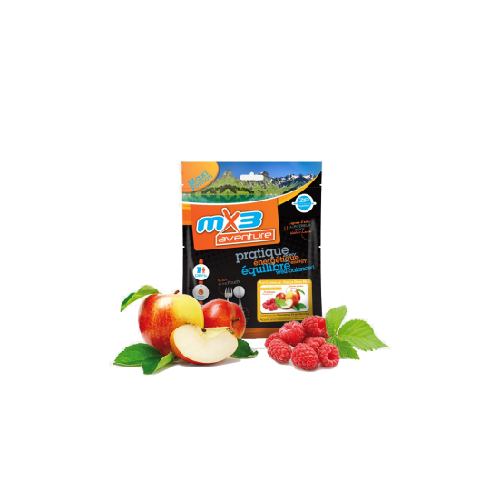 MX3 - COMPOTE POMME-FRAMBOISE LYOPHILISEE