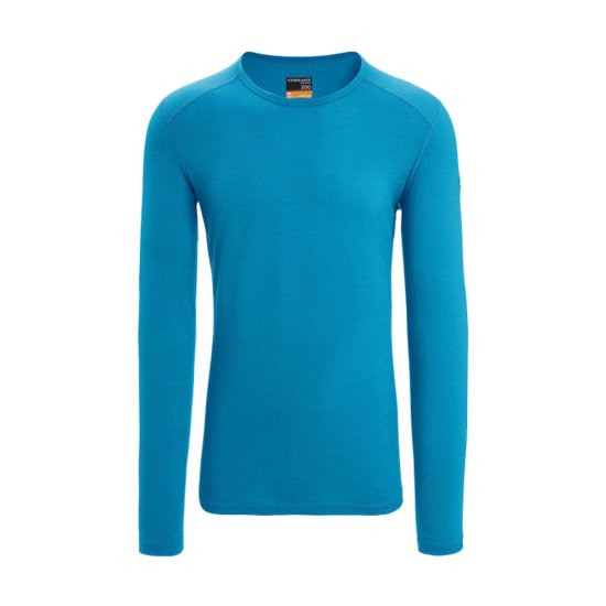 ICEBREAKER - SOUS COUCHE MERINO 200 OASIS COL ROND HOMME