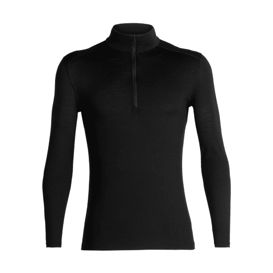ICEBREAKER - SOUS COUCHE MERINO 200 OASIS COL DEMI-ZIP HOMME