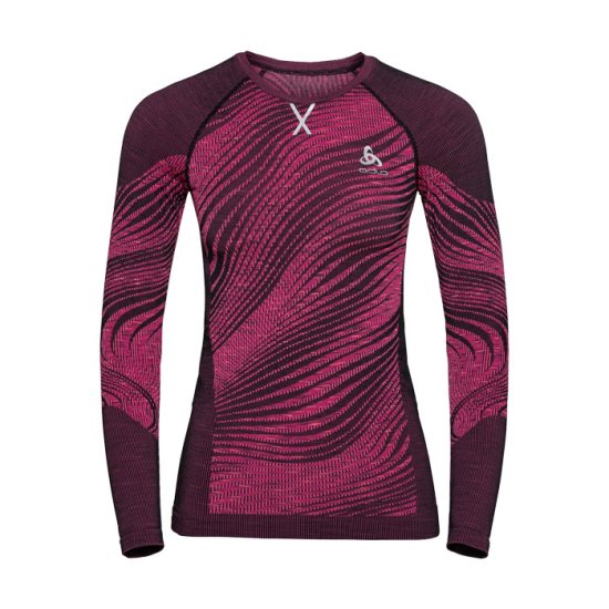 ODLO - SOUS-COUCHE BLACKCOMB ECO COL ROND FEMME