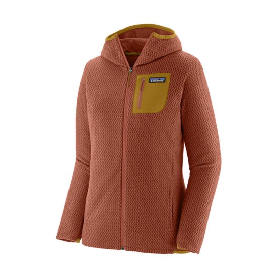 PATAGONIA - POLAIRE R1 AIR FULL-ZIP CAPUCHE FEMME