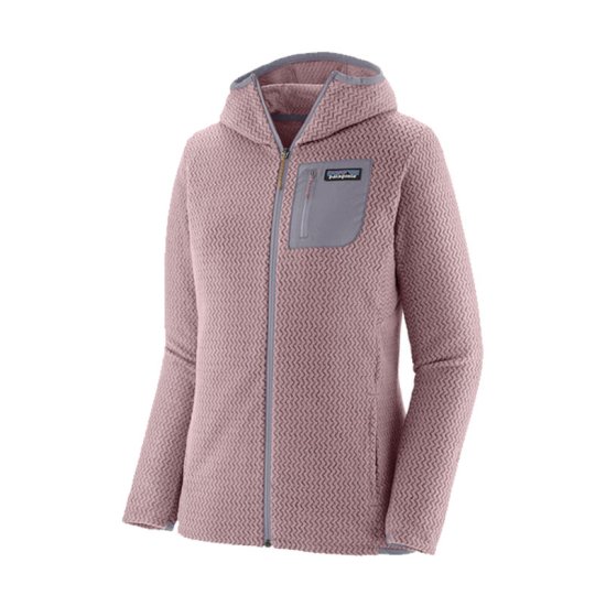 PATAGONIA - POLAIRE R1 AIR FULL-ZIP CAPUCHE FEMME
