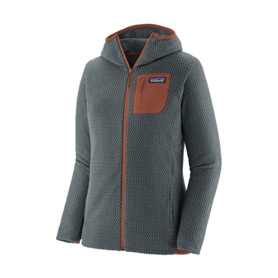 PATAGONIA - POLAIRE R1 AIR FULL-ZIP CAPUCHE FEMME
