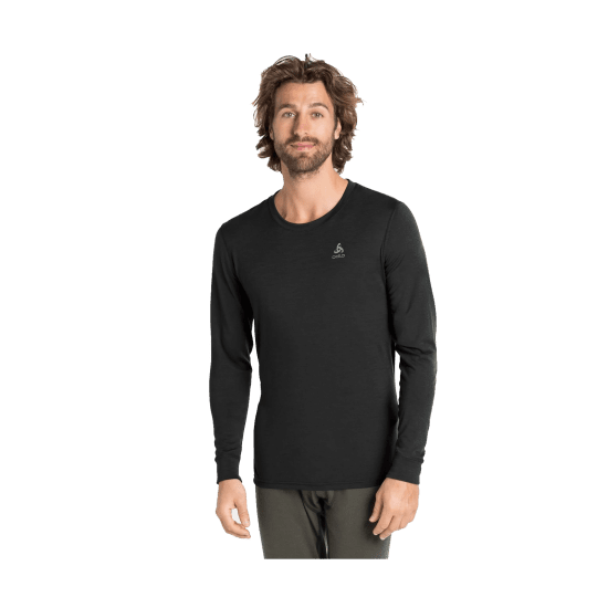 ODLO - SOUS-COUCHE COL ROND MERINO 20 HOMME