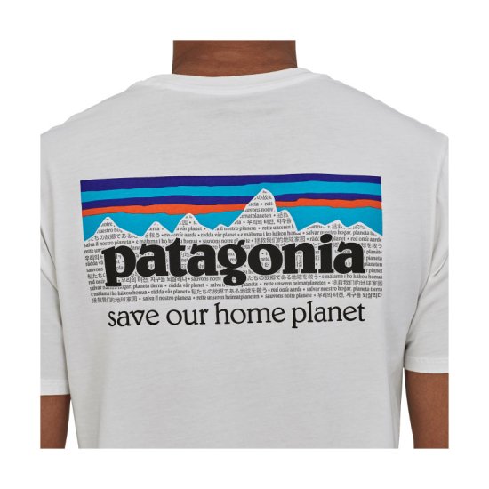 PATAGONIA - T-SHIRT P-6 MISSION ORGANIC HOMME